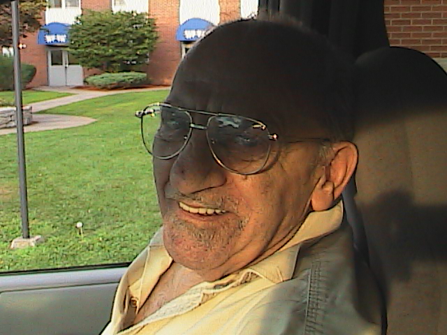 Bernie in 2005 at Westside Care Center, age 86.